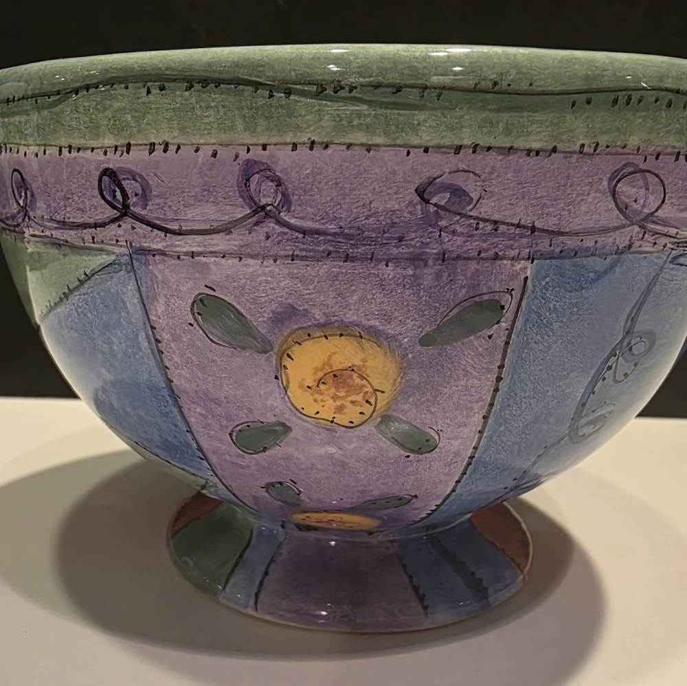 Sango Sweet Shoppe Designs by Sue Zipkin Individual Footed Ice Cream Dish 3.75"